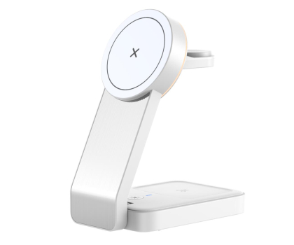 Ładowarka i akumulator x-kom Alu MagCharger 3in1 White XA003